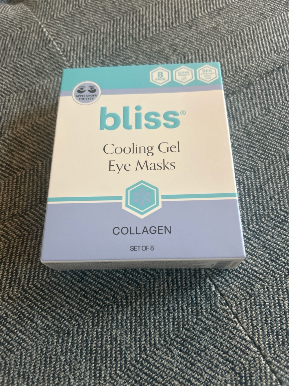 Bliss Cooling Gel Eye Masks Collagen Set Of 8